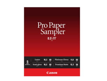 Canon Pro Paper Sampler Pack 8.5x11  For Cheap