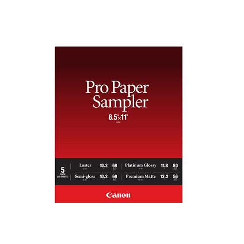 Canon Pro Paper Sampler Pack 8.5x11  For Cheap