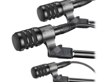 Audio-Technica ATM230PK Hypercardioid Dynamic Instrument Microphone (3-Pack) Online now