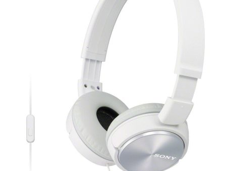 Sony MDR-ZX310AP - ZX Series - headphones with mic - full size - 3.5 mm jack - white Supply