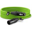 RODE Premium XLR Cable, 6M   20 Feet, Green Online Hot Sale