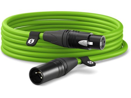 RODE Premium XLR Cable, 6M   20 Feet, Green Online Hot Sale