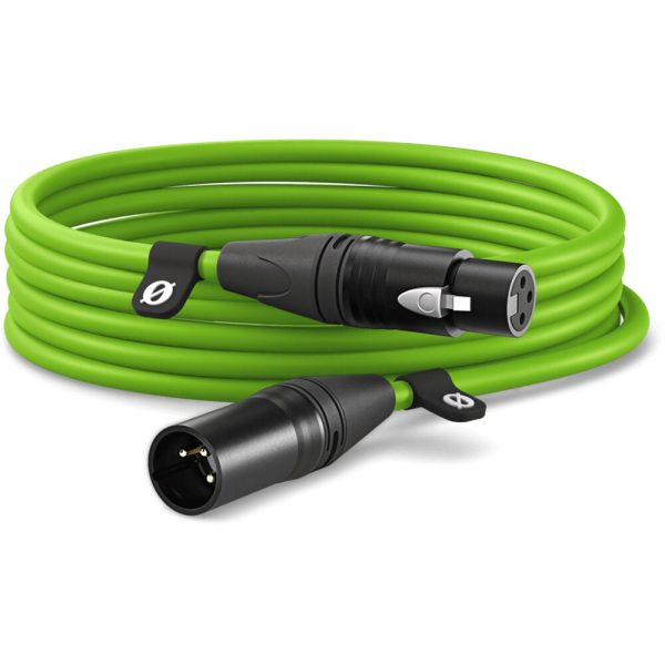 RODE Premium XLR Cable, 6M   20 Feet, Green Online Hot Sale