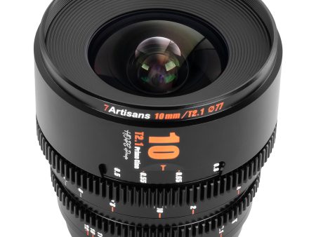 7Artisans 10mm T2.1 M43 (Panasonic Olympus)  - Black Online Sale