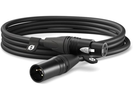 RODE Premium XLR Cable, 3M   9.8 Feet, Black Supply