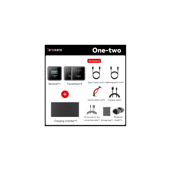 7Artisans DMic-S microphone (one receiver + two transmitters) For Sale