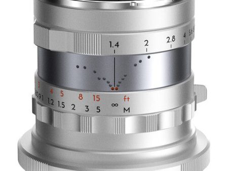 Thypoch Simera 35mm f 1.4 Lens (Nikon Z, Silver) Supply