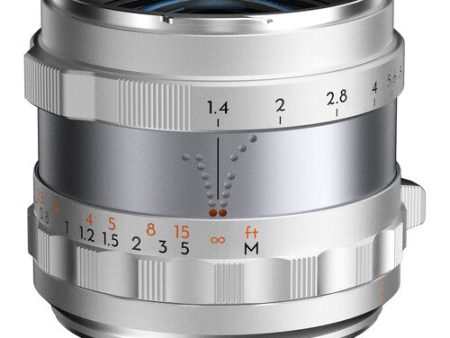 Thypoch Simera 50mm f 1.4 Lens (Leica M, Silver) For Discount