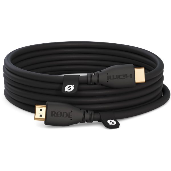 RODE HDMI 2.0 Cable (9.8 , Black) Hot on Sale