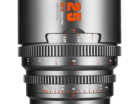 7Artisans 25mm T2.1 M43 (Panasonic Olympus)  - Titanium Grey on Sale