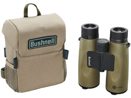 Bushnell 12x50 Prime Binoculars with Vault Combo (Green) Supply