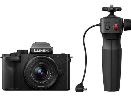 Panasonic Lumix G100 Mirrorless Camera with 12-32mm Lens + Tripod Grip Online Sale