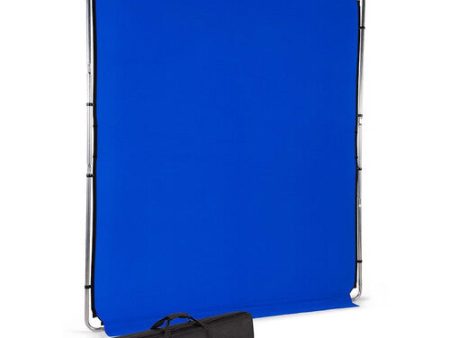 Manfrotto EzyFrame Background Set (Chroma Blue, 6.5 x 7.5 ) Sale