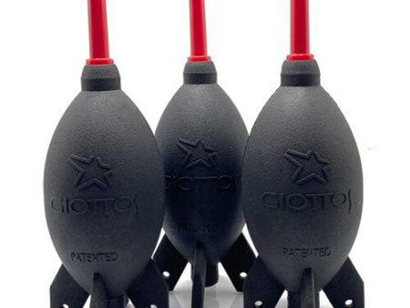 Giottos Rocket Air Blaster Large Dust-Removal Tool 3-Pack (Black) Cheap