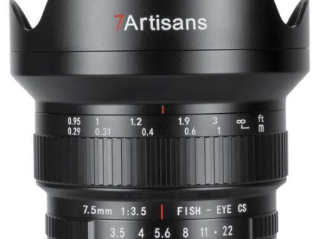 7artisans Photoelectric 7.5mm f 3.5 Fisheye Lens (Nikon F) Online now