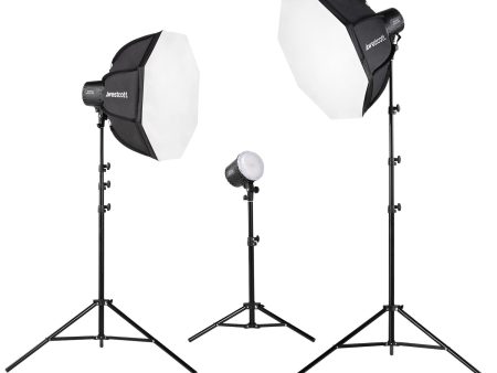 Westcott U60-B Bi-Color Led 3-Light Softbox Kit Hot on Sale