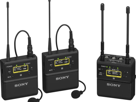 Sony UWPD27 25 2-Person Camera-Mount Wireless Omni Lavalier Microphone System Discount