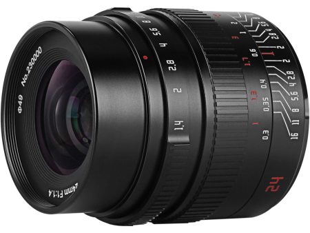 7artisans Photoelectric 24mm f 1.4 Lens (Canon RF) Online