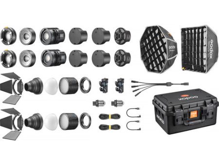 Godox KNOWLED MS60Bi Bi-Color LED Light (2-Light Kit) Online Sale