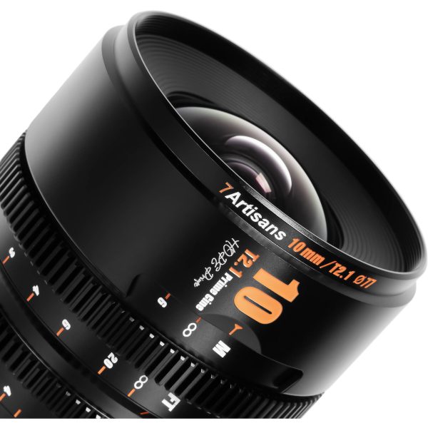 7Artisans 10mm T2.1 Sony (E Mount)  - Black on Sale