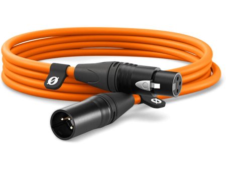 RODE Premium XLR Cable, 3M   9.8 Feet, Orange Supply