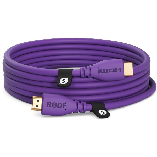 RODE HDMI 2.0 Cable (9.8 , Purple) Discount