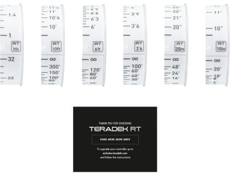 Teradek RT Lens Mapping for CTRL.1 with Pre-Marked Focus and Iris Rings (Feet) For Sale