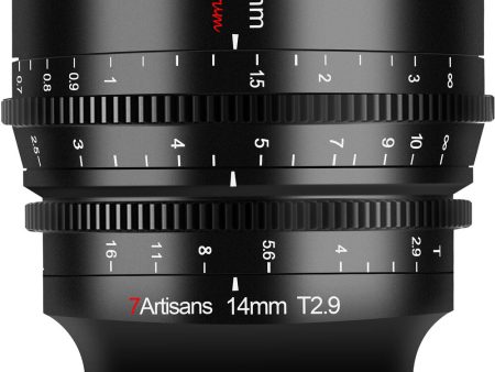 7artisans 14mm T2.9 Sony (E Mount) Discount