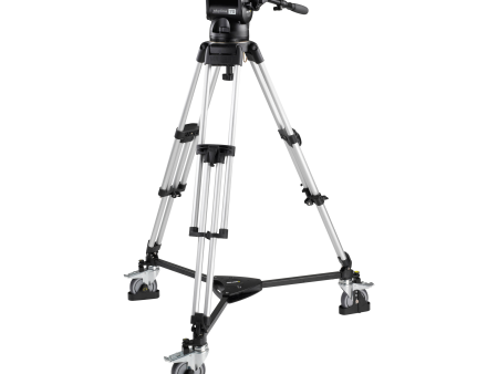 MILLER Skyline 70 Fluid Head (1050) HD 1-St Alloy Tripod (944) Mid-Level Spreader (993) 2 x Pan Handle (696) Dolly (483) Feet (475) Cheap