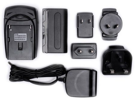 SmallHD Battery & Charger Kit with 4 International AC Plugs Discount