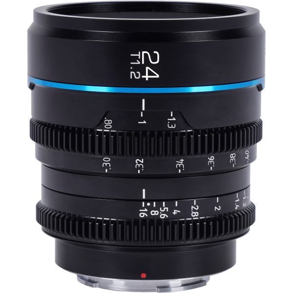 Sirui Night Walker 24mm T1.2 S35 Cine Lens (E-Mount, Black) Hot on Sale