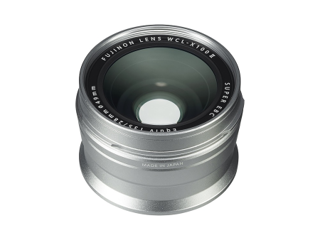 FUJIFILM WCL-X100 II Wide Conversion Lens - Silver Online Sale