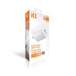 iQ USB PD 35W Rapid Charge Wall Charger, White, Fixed Prongs Supply