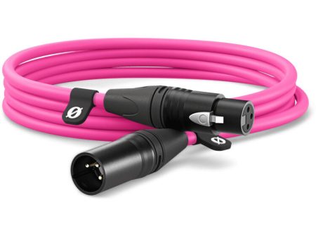 Rode XLR CABLE PINK 3 Metres For Discount