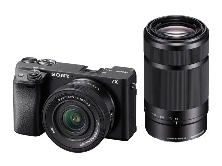 Sony a6100 Mirrorless Camera with 16-50mm and 55-210mm Lenses For Cheap