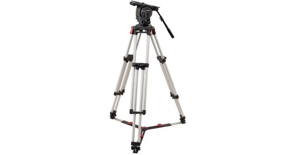 OConnor Ultimate 2575D Head & Cine HD Mitchell Top Plate Tripod System with Floor Spreader Online Hot Sale