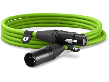 RODE Premium XLR Cable, 3M   9.8 Feet, Green Sale