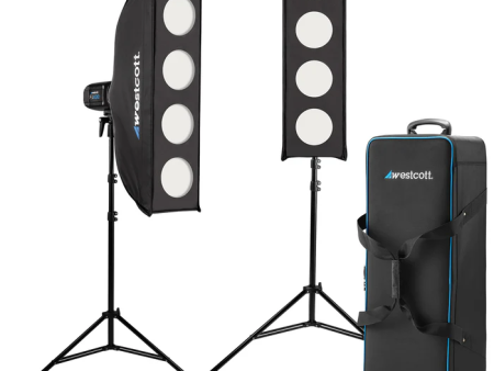 Westcott FJ400 Strobe 2-Light 1x3 Kit with Pro Light Mods and FJ-X3 M Universal Wireless Trigger Online