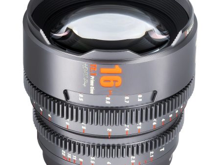 7Artisans 16mm T2.1 Canon (EOS-R Mount)  - Titanium Grey Online now