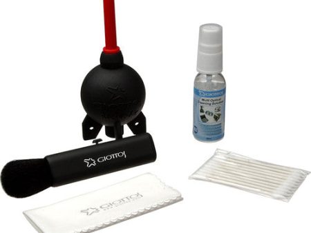 Giottos Lens Cleaning Kit with Small Rocket Air Blower For Discount