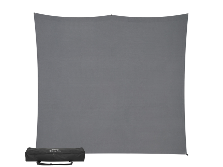 Westcott X-Drop Fabric Backdrop Kit (Neutral Gray, 8 x 8 ) Fashion