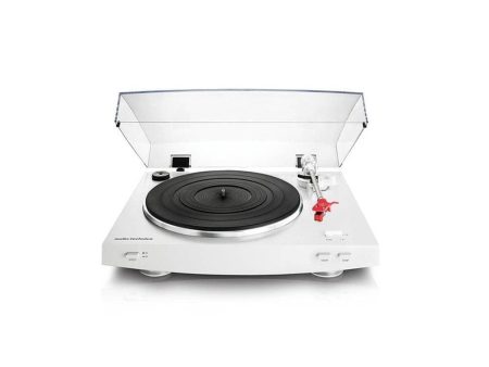 Audio-Technica AT-LP3WH Fully Automatic Belt-Drive Stereo Turntable - White For Sale