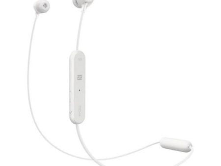 Sony WI-C300  wireless earphones with mic - White Supply