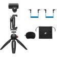 Sennheiser MKE 200 Mobile Kit Ultracompact Camera-Mount Directional Microphone with Smartphone Recording Bundle on Sale