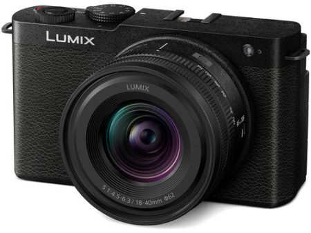 Panasonic Lumix S9 Mirrorless Camera with 18-40mm f 4.5-6.3 Lens (Jet Black) For Sale