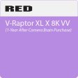 RED DIGITAL CINEMA 2-Year RED Extended Warranty for V-Raptor XL 8K VV - Purchased AFTER 1st year on Sale