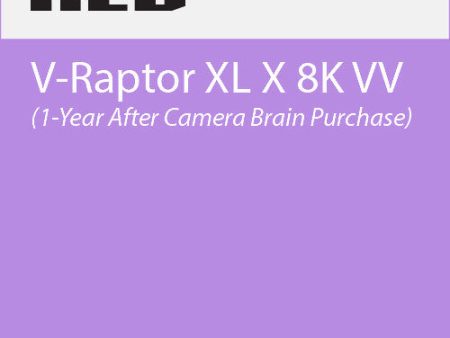 RED DIGITAL CINEMA 2-Year RED Extended Warranty for V-Raptor XL 8K VV - Purchased AFTER 1st year on Sale