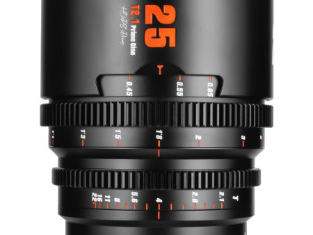 7Artisans 25mm T2.1 Sony (E Mount)  - Black Cheap