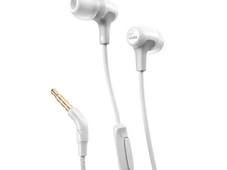 JBL E15 In-Ear Headphone - White Online Sale