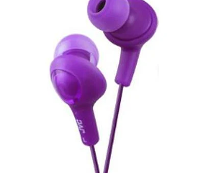 JVC Gumy PLUS Inner Ear Headphones (Grape Violet) Online